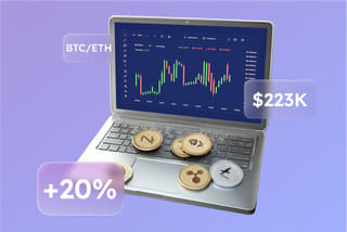 Visualização de tecnologia de sistema de negociação automatizado por IA em BTC Valureza